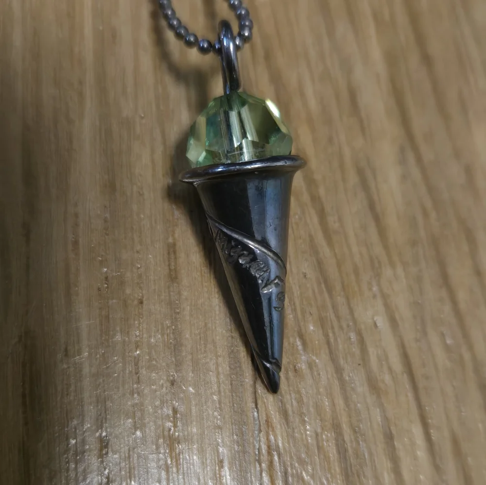 Mignon Faget Spearmint Snoball Necklace - Picture 3 of 3